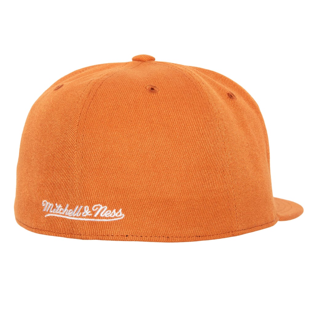  Houston Astros Mitchell & Ness Cooperstown Collection Fitted Hat - Orange