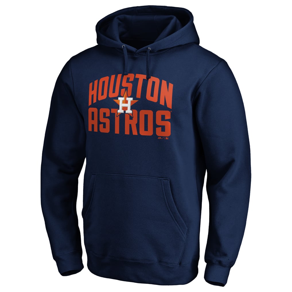 Houston Astros Father's Day #1 Dad Pullover Hoodie - Navy