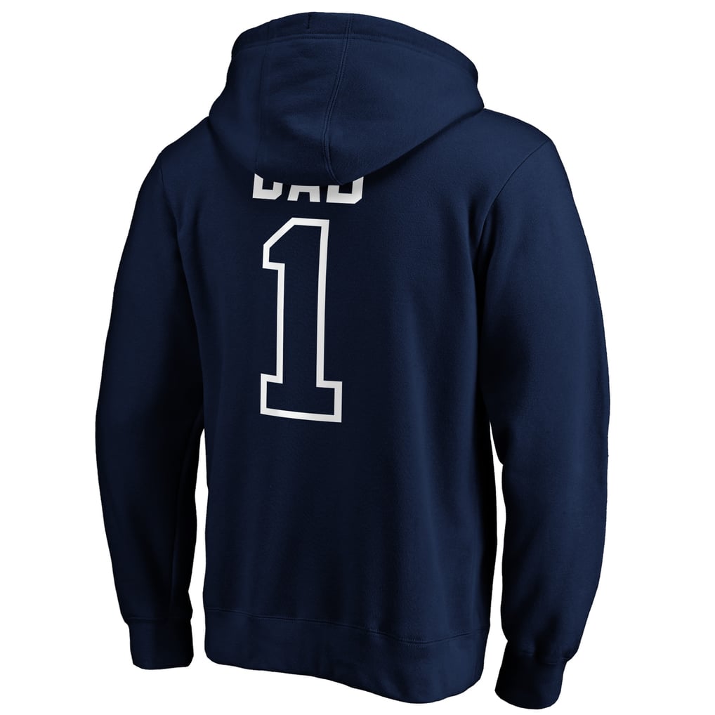 Houston Astros Father's Day #1 Dad Pullover Hoodie - Navy