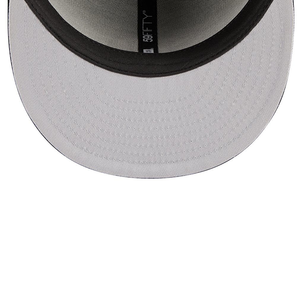 Houston Astros New Era Logo 59FIFTY Fitted Hat - Black
