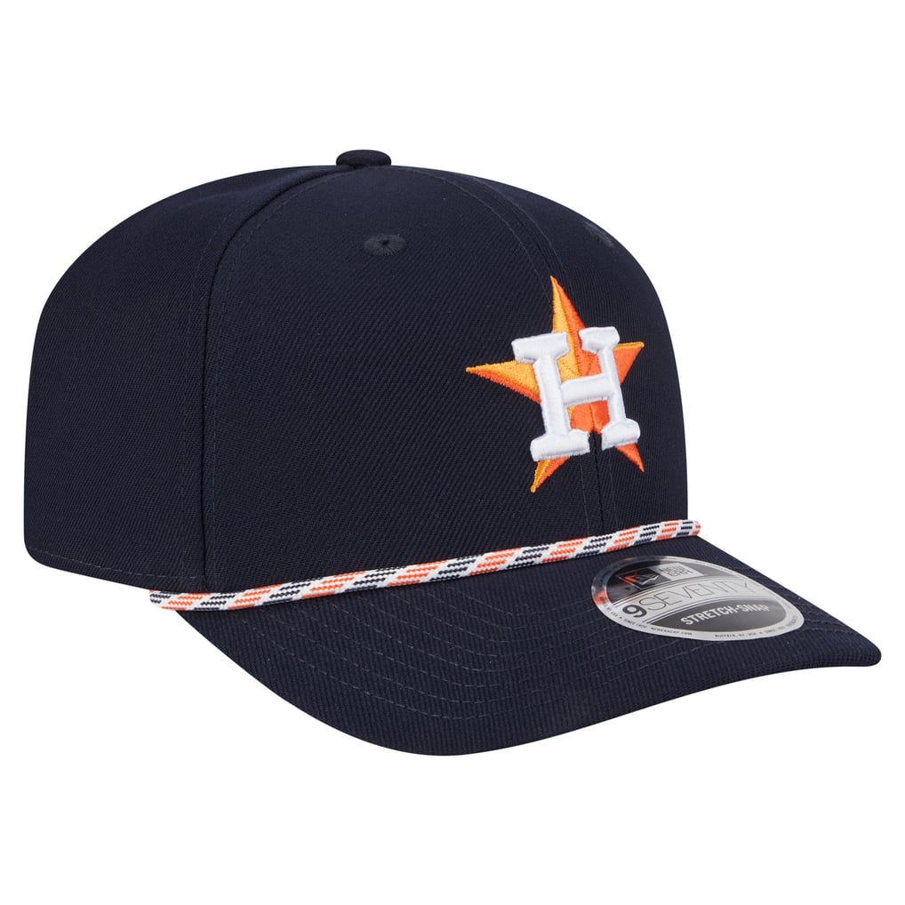Houston Astros New Era Multi-Rope 9SEVENTY Stretch-Snap Hat - Navy