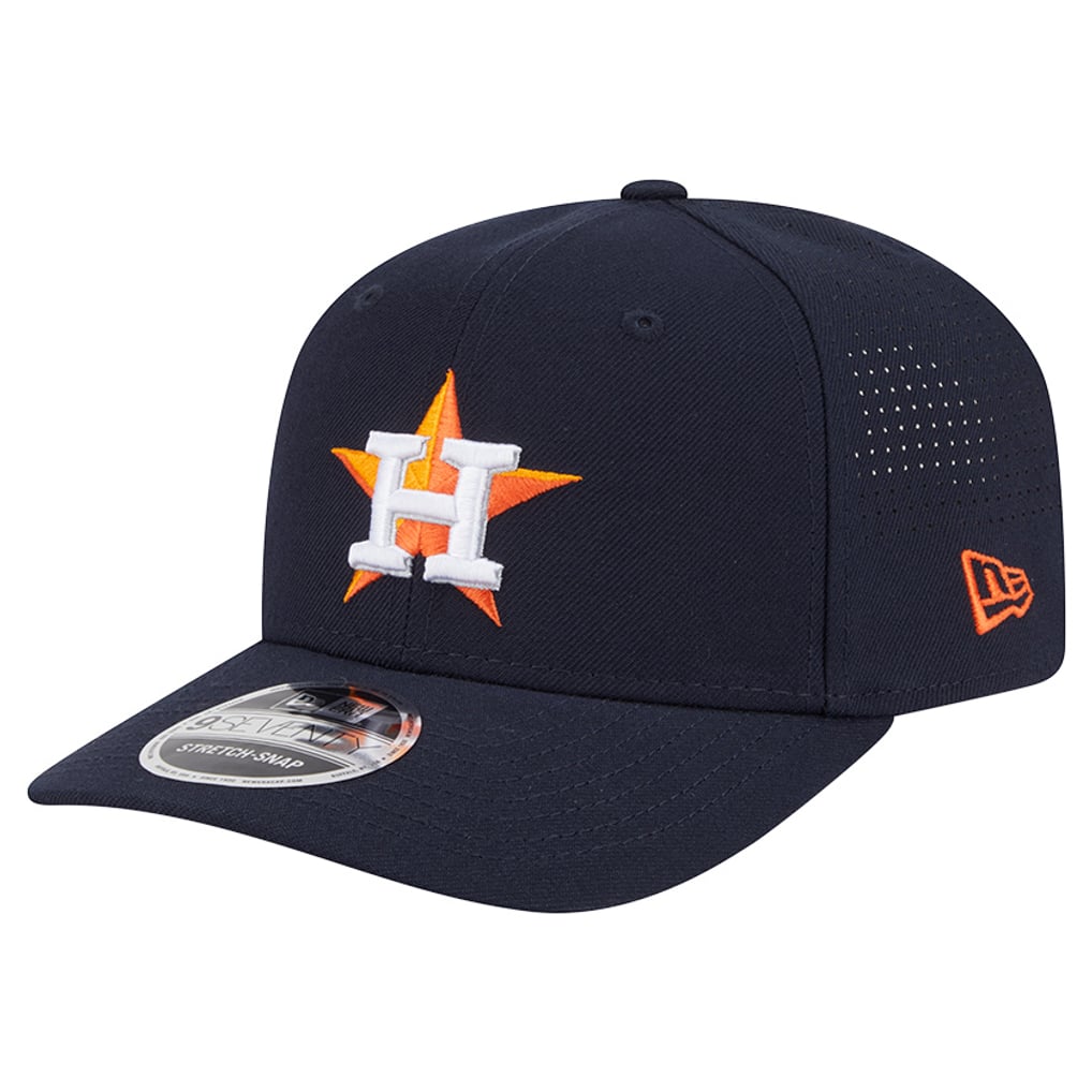  Houston Astros New Era Performance 9SEVENTY Stretch-Snap Hat - Navy