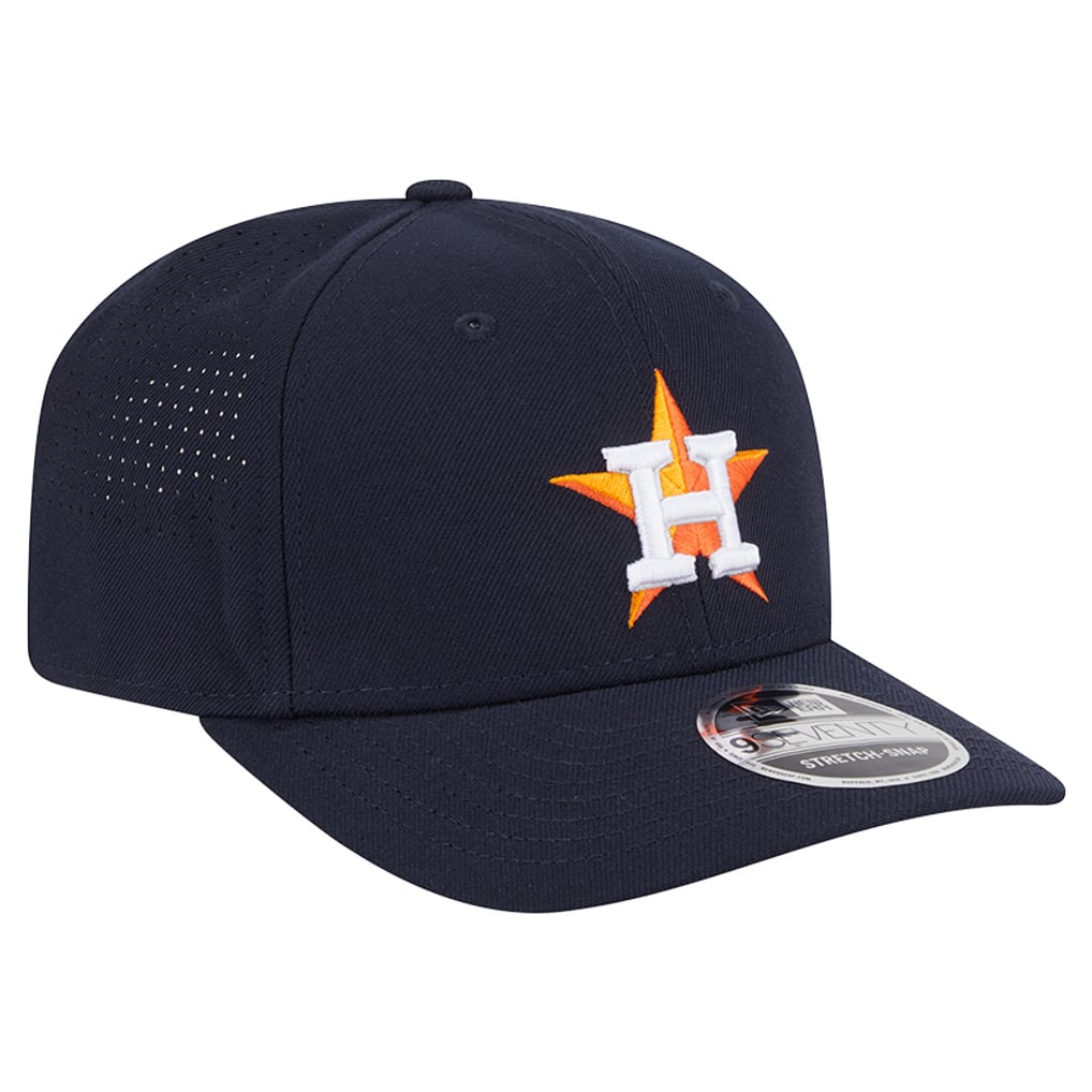  Houston Astros New Era Performance 9SEVENTY Stretch-Snap Hat - Navy