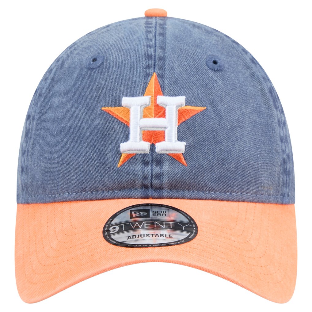 Houston Astros New Era Select 9TWENTY Adjustable Hat - Navy/Orange
