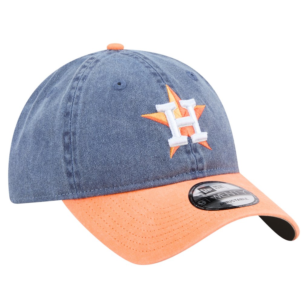Houston Astros New Era Select 9TWENTY Adjustable Hat - Navy/Orange