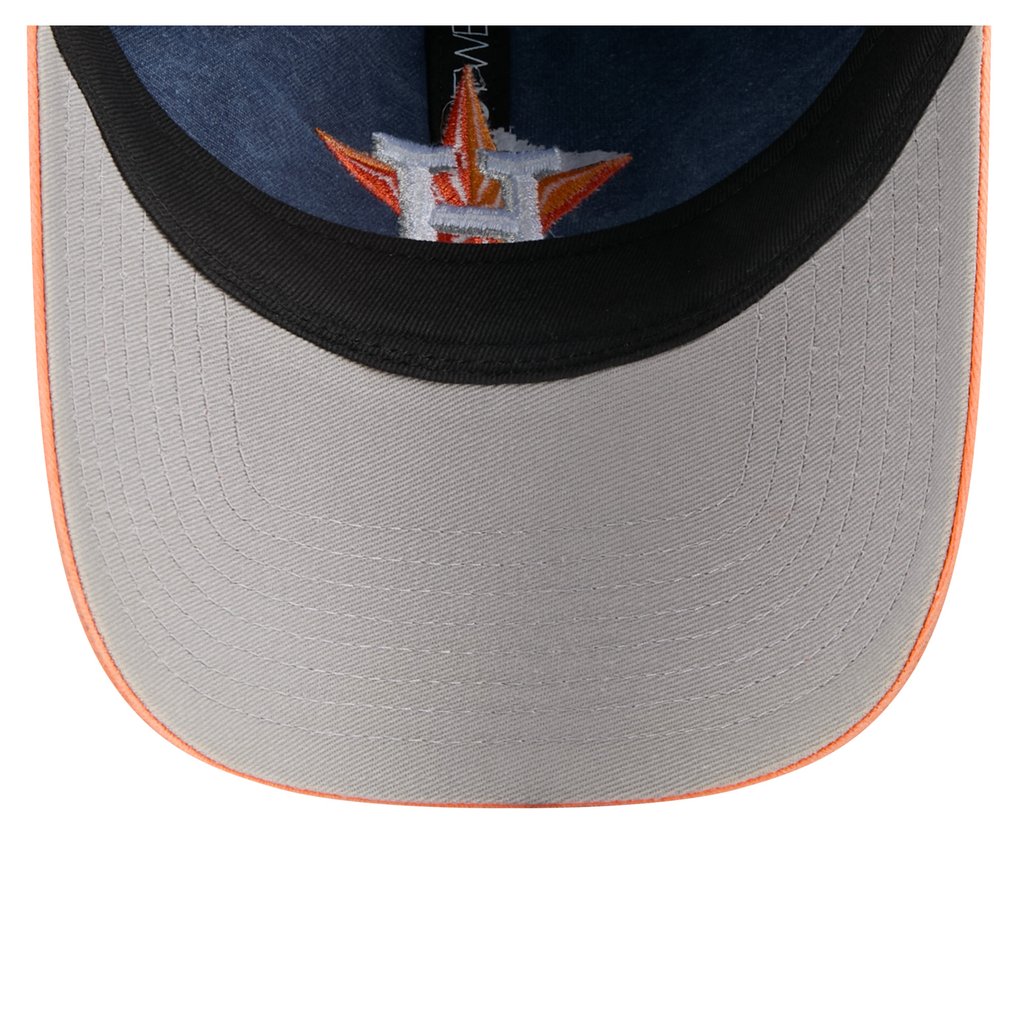 Houston Astros New Era Select 9TWENTY Adjustable Hat - Navy/Orange