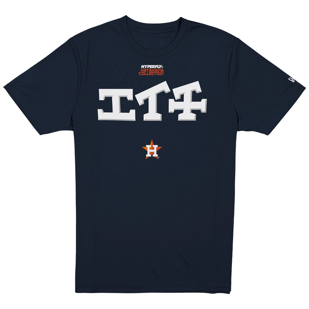 Houston Astros New Era x Hyperfly T-Shirt - Navy