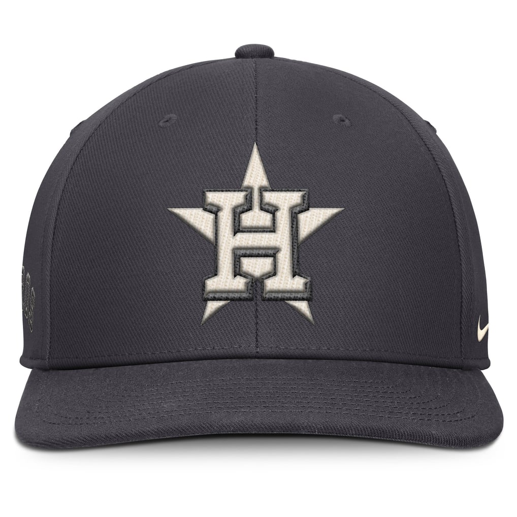Houston Astros Nike Statement Pro Snapback Hat - Anthracite