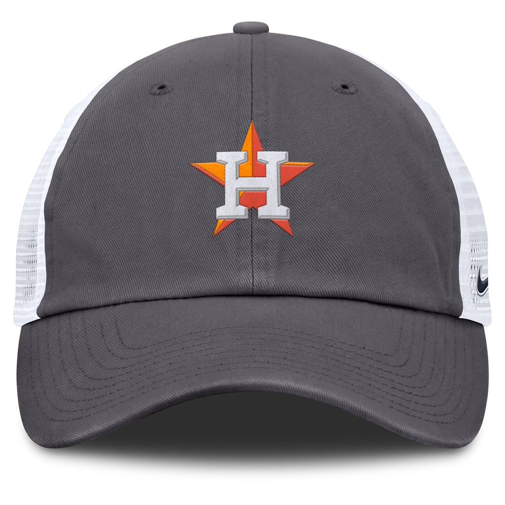 Houston Astros Nike Adjustable Trucker Hat - Gray