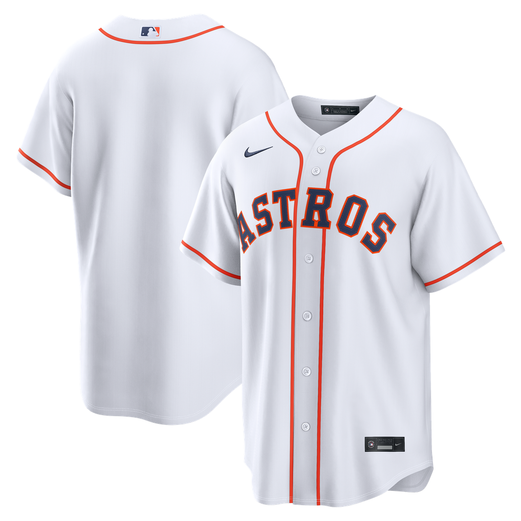  Houston Astros Nike Home Replica Jersey - White