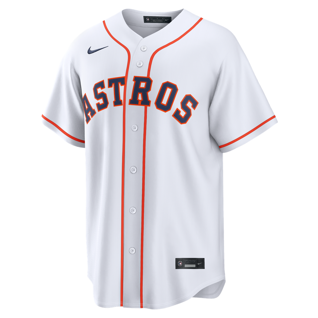  Houston Astros Nike Home Replica Jersey - White
