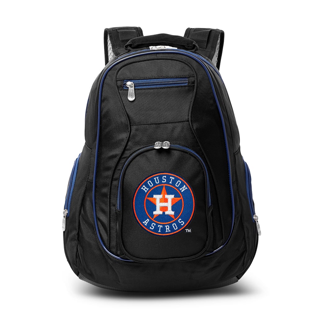 Houston Astros MOJO Trim Color Laptop Backpack - Black