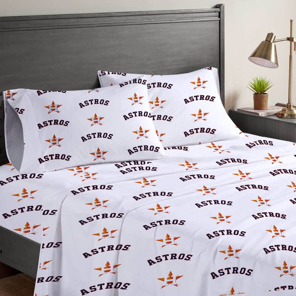  Houston Astros Pegasus Four-Piece Full Sheet Set