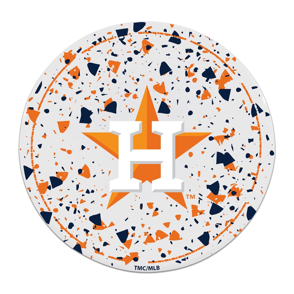 Houston Astros The Memory Company Circle Ceramic Coaster Set