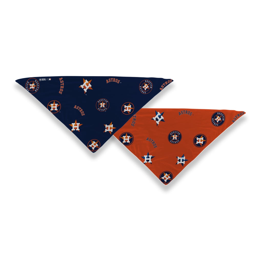 Houston Astros Unisex 2-Pack Triangle Cooling Bandana Set