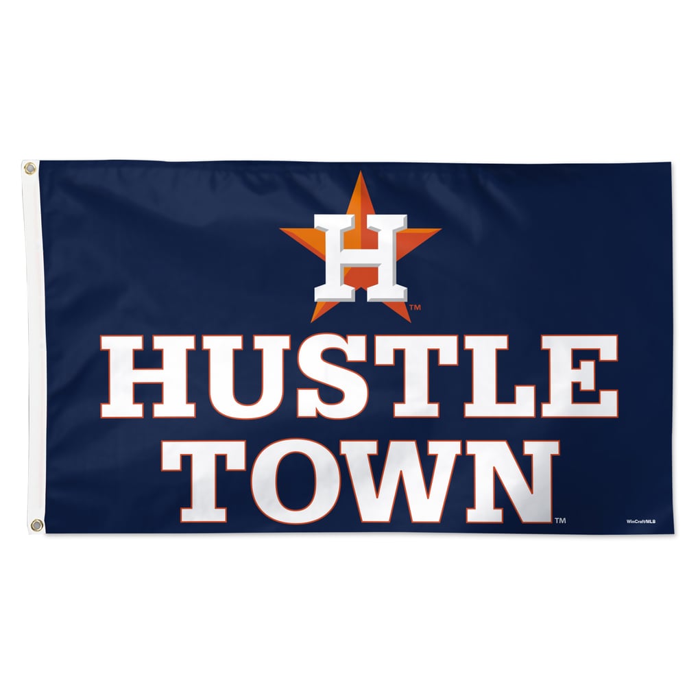 Houston Astros WinCraft 3' x 5' Single-Sided Deluxe Team Slogan Flag