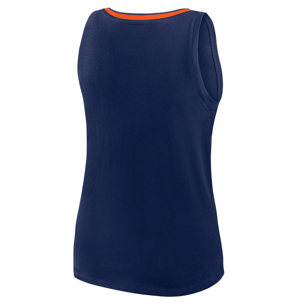 Houston Astros Women's Plus Sized Stellar Win V-Neck Tank Top - Navy