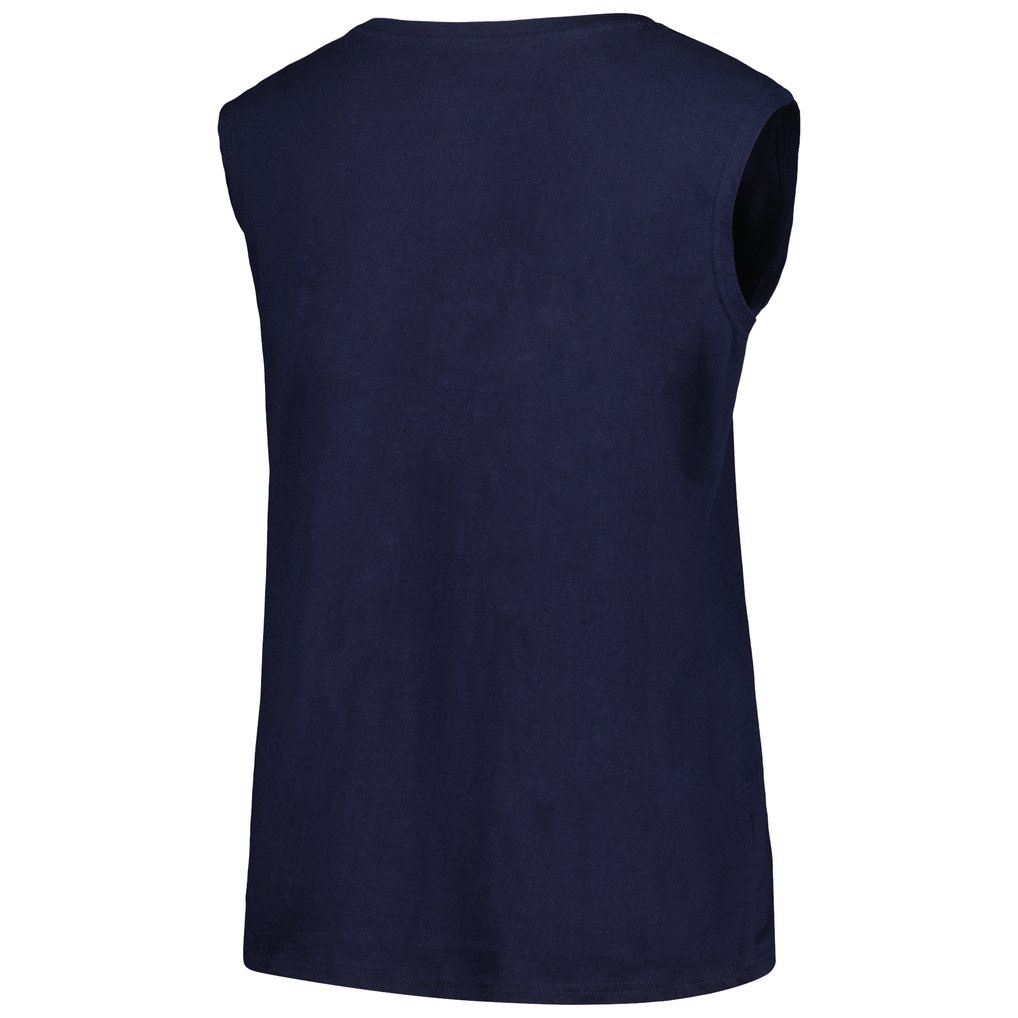 Houston Astros Profile Women's Plus Size Tank Top - Navy