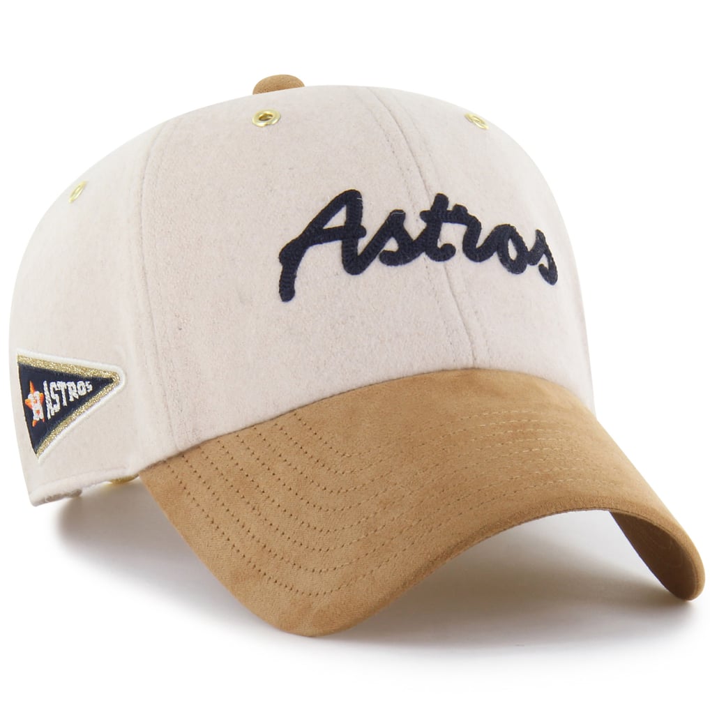 Houston Astros Stoney Clover Lane x '47 Women's Script Charm Clean Up Adjustable Hat - Natural