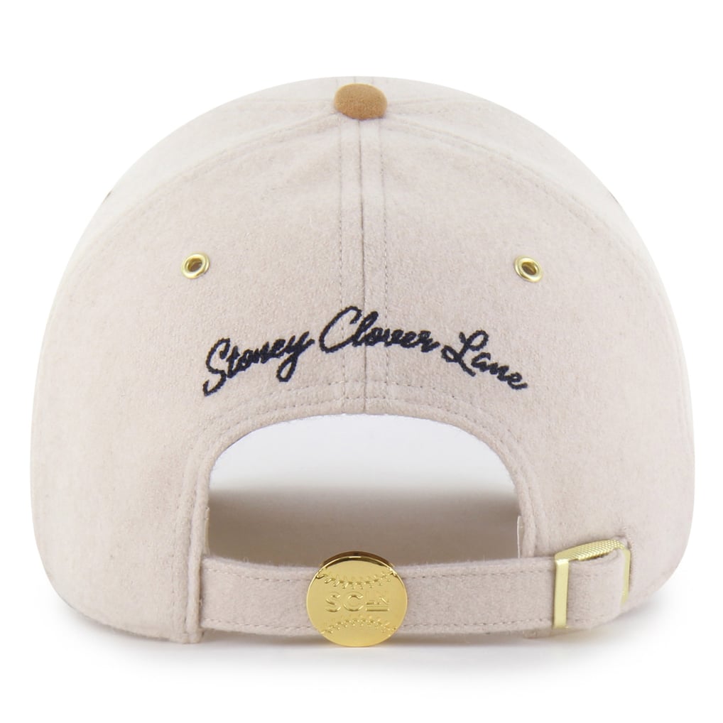 Houston Astros Stoney Clover Lane x '47 Women's Script Charm Clean Up Adjustable Hat - Natural