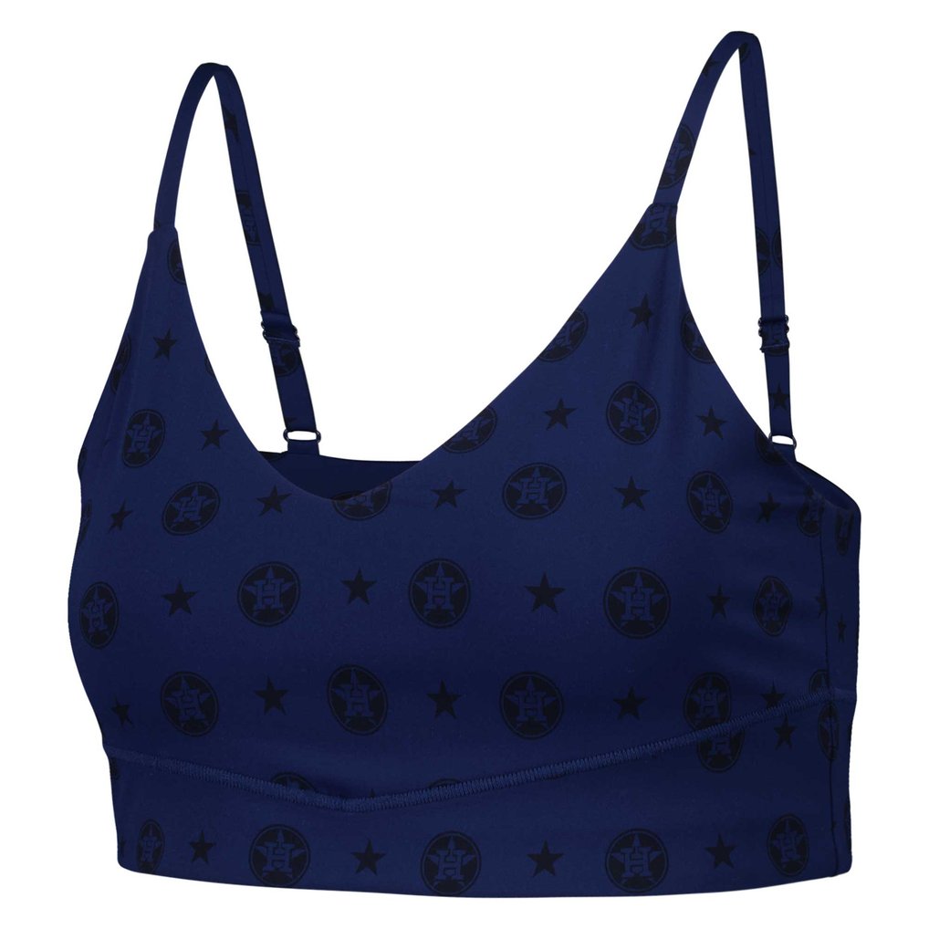 Houston Astros Terez Women's Active Bra - Navy
