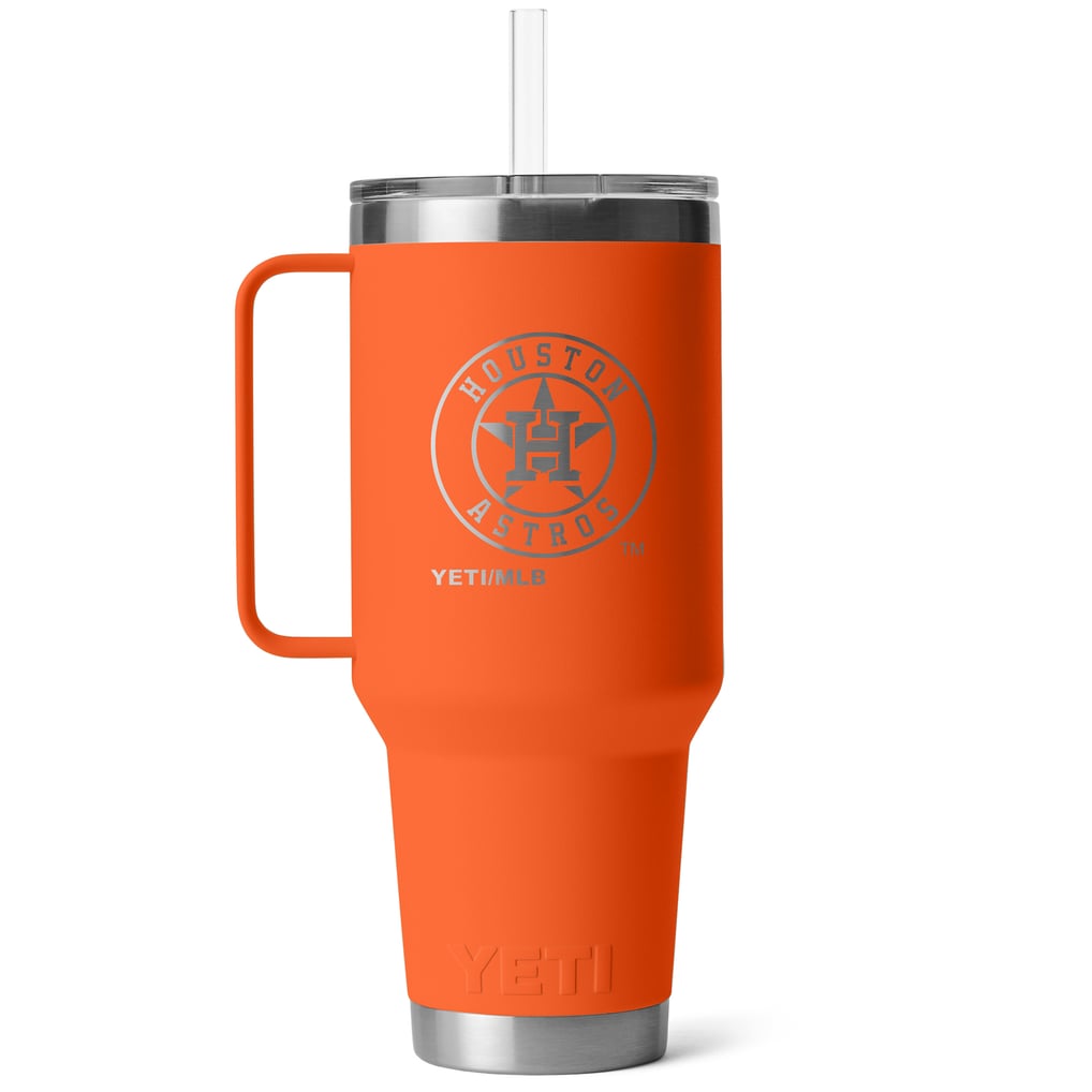 Houston Astros YETI 42oz. Rambler Straw Mug