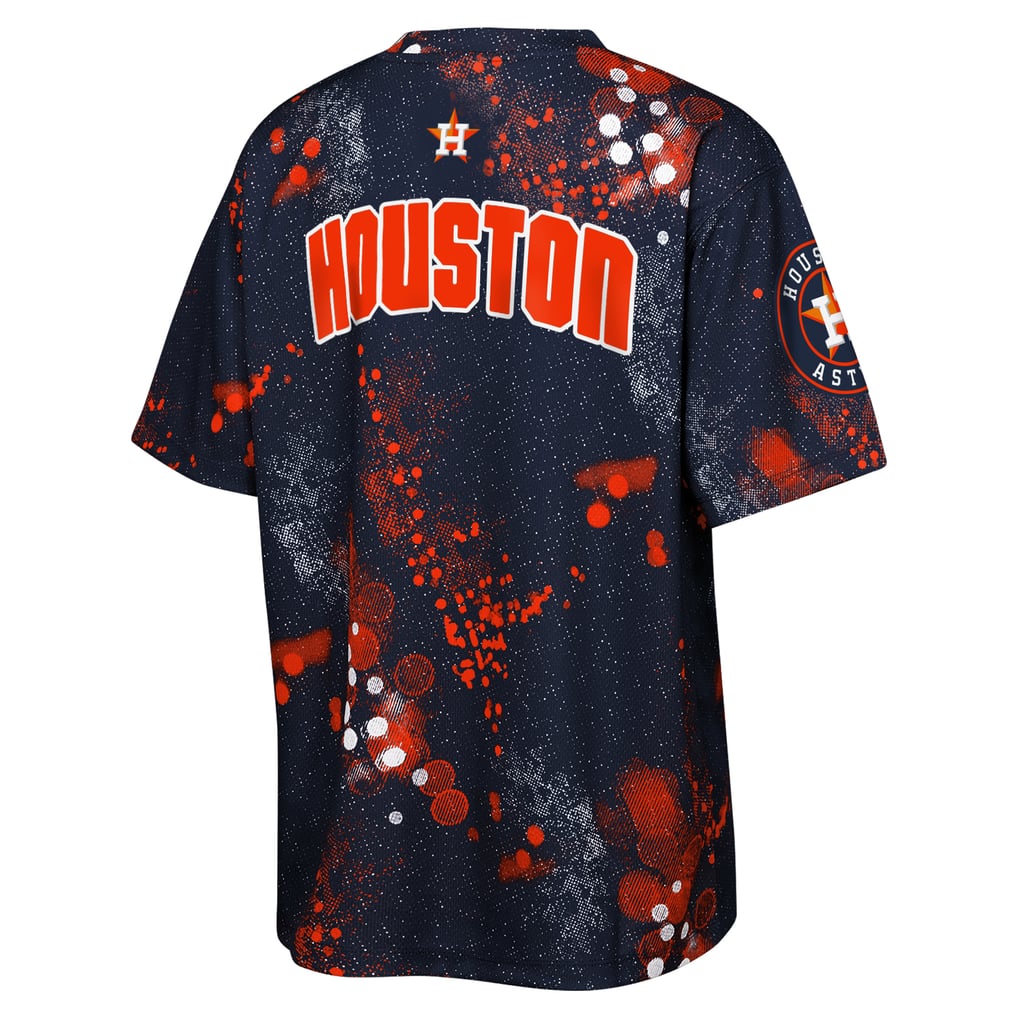 Houston Astros Outerstuff Youth Y2 Tech Stadium Lights T-Shirt - Navy