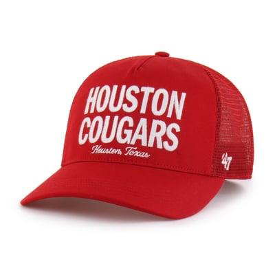 Houston Cougars '47 Contemporary Hitch Trucker Adjustable Hat - Red