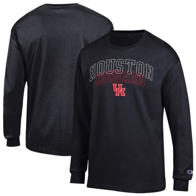  Houston Cougars Champion Team Long-Sleeve T-Shirt - Black