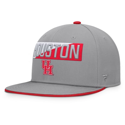 Houston Cougars Fanatics Duo Snapback Hat - Gray