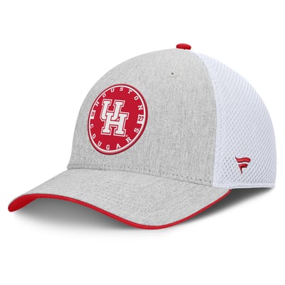  Houston Cougars Fanatics Trigger Flex Hat - Heather Gray
