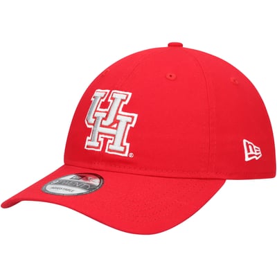 Houston Cougars New Era Team 9TWENTY Adjustable Hat - Red