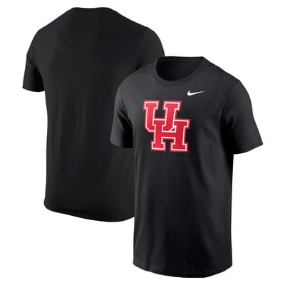 Houston Cougars Nike Logo T-Shirt - Black
