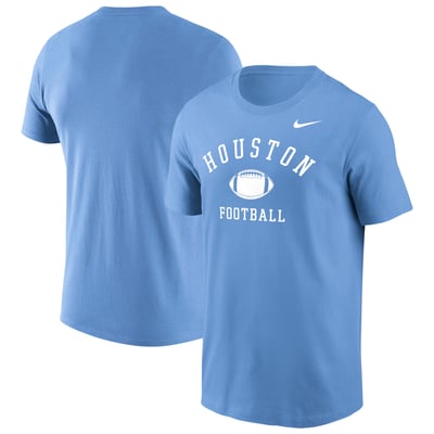 Houston Cougars Nike Football Blue Out Dri-FIT T-Shirt - Valor Blue