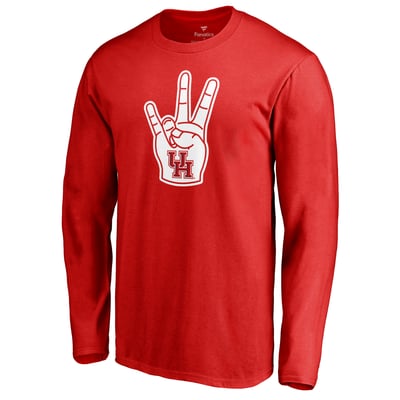 Houston Cougars Hometown Collection Long Sleeve T-Shirt - Red