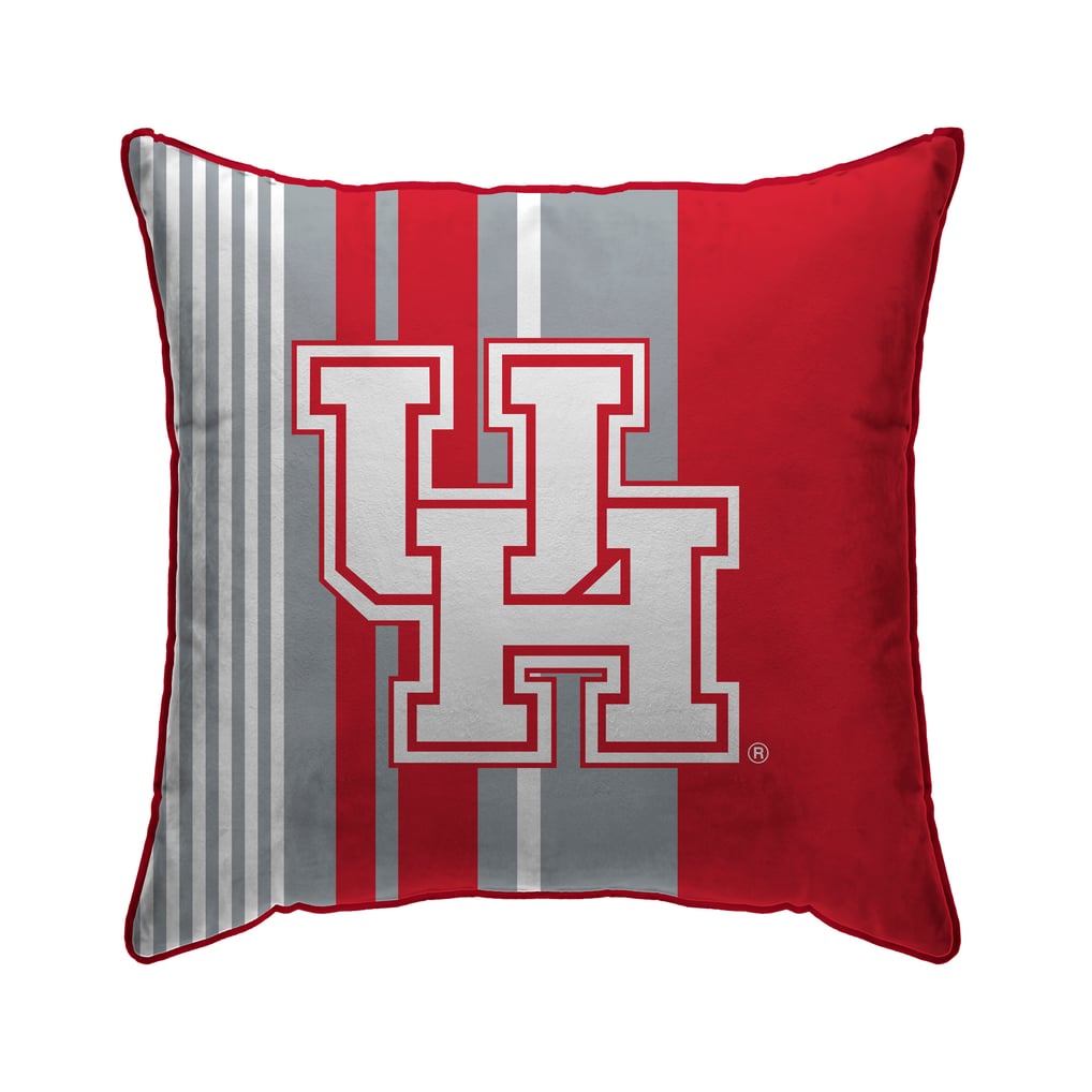 Houston Cougars 18'' x 18'' Large Stripe Decorative Throw Pillow - Red