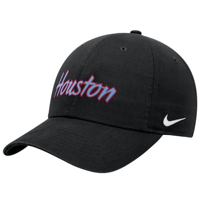 Houston Cougars Nike Unisex Club Adjustable Hat - Black