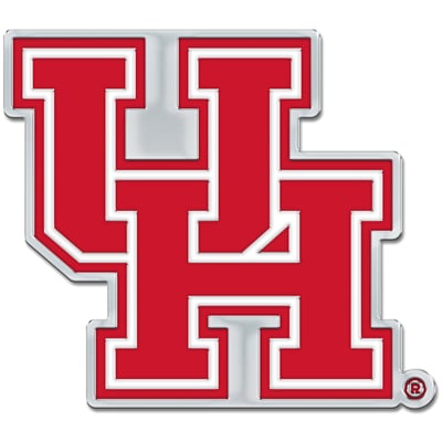 Houston Cougars WinCraft Colored Chrome Auto Emblem