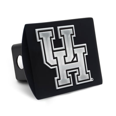 Houston Cougars WinCraft Premium Metal Chrome Logo Hitch Cover