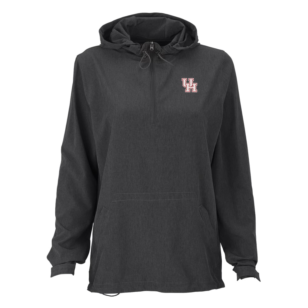 Houston Cougars Women's Pullover Stretch Anorak Jacket - Charcoal