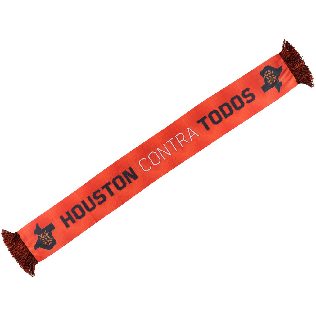 Houston Dynamo FC Jersey Hook Reversible Scarf