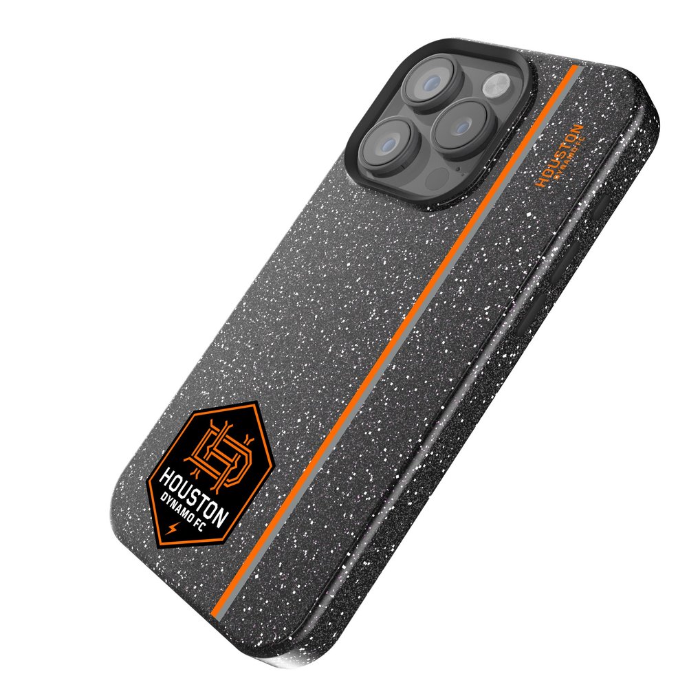 Houston Dynamo FC Keyscaper Sidebar Bling iPhone Case - Black