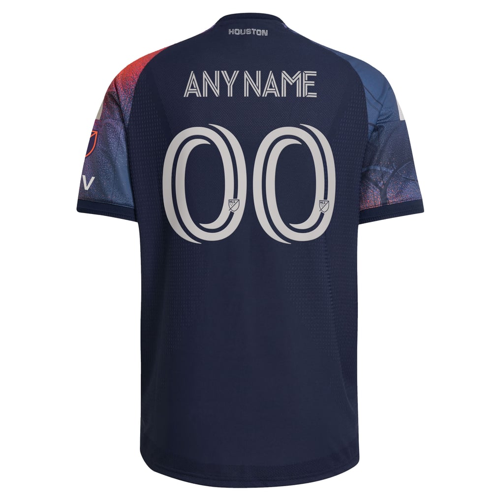 Houston Dynamo FC adidas 2026 Mission Control On-Field Authentic Patch Custom Jersey - Blue