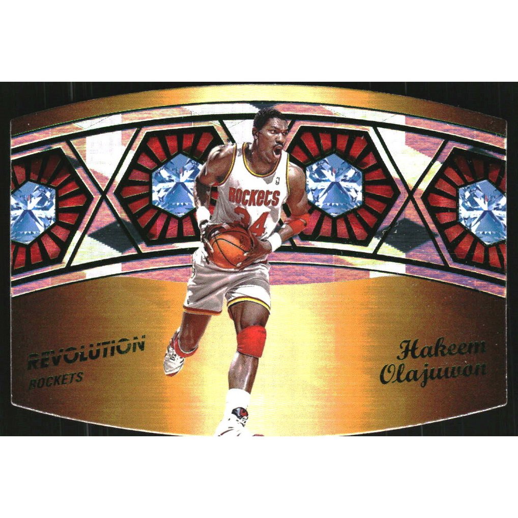 2024-25 Panini Revolution Ring Bearers Cubic #13 Hakeem Olajuwon