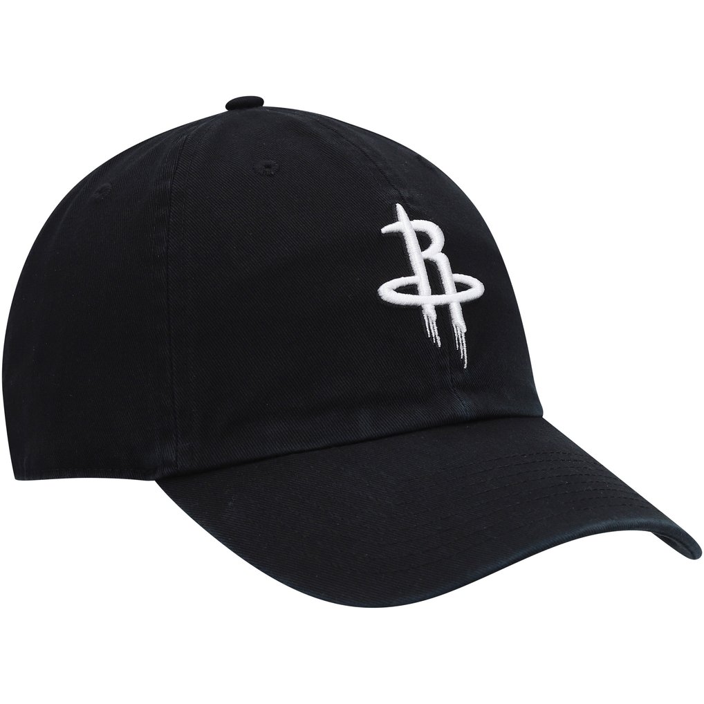  Houston Rockets '47 Core Logo Clean Up Adjustable Hat - Black