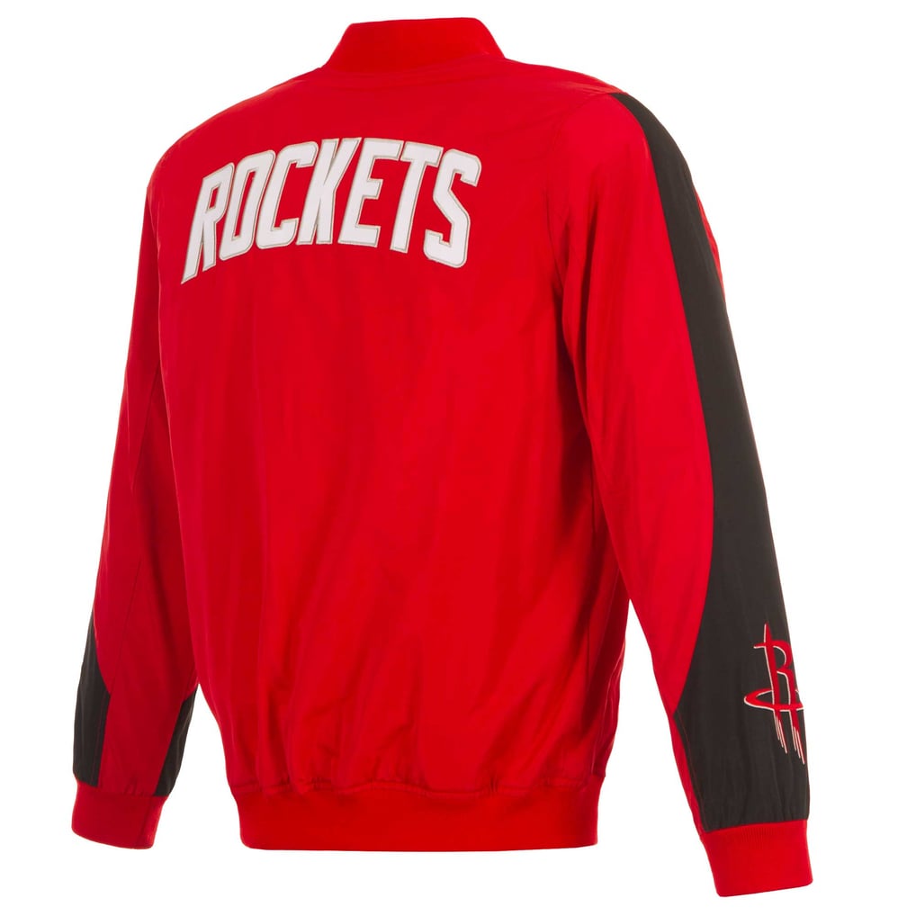  Houston Rockets JH Design Full-Zip Bomber Jacket - Red
