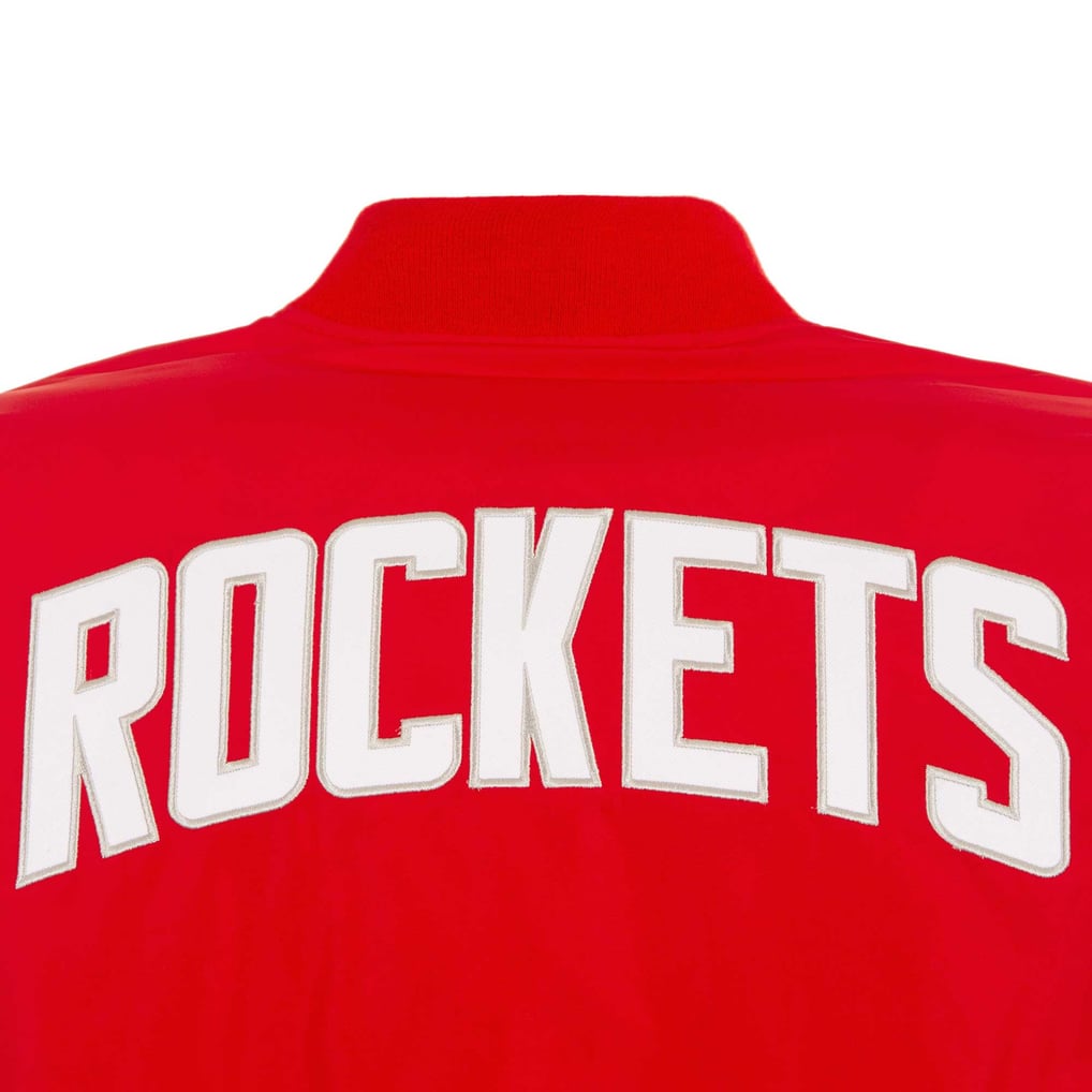  Houston Rockets JH Design Full-Zip Bomber Jacket - Red