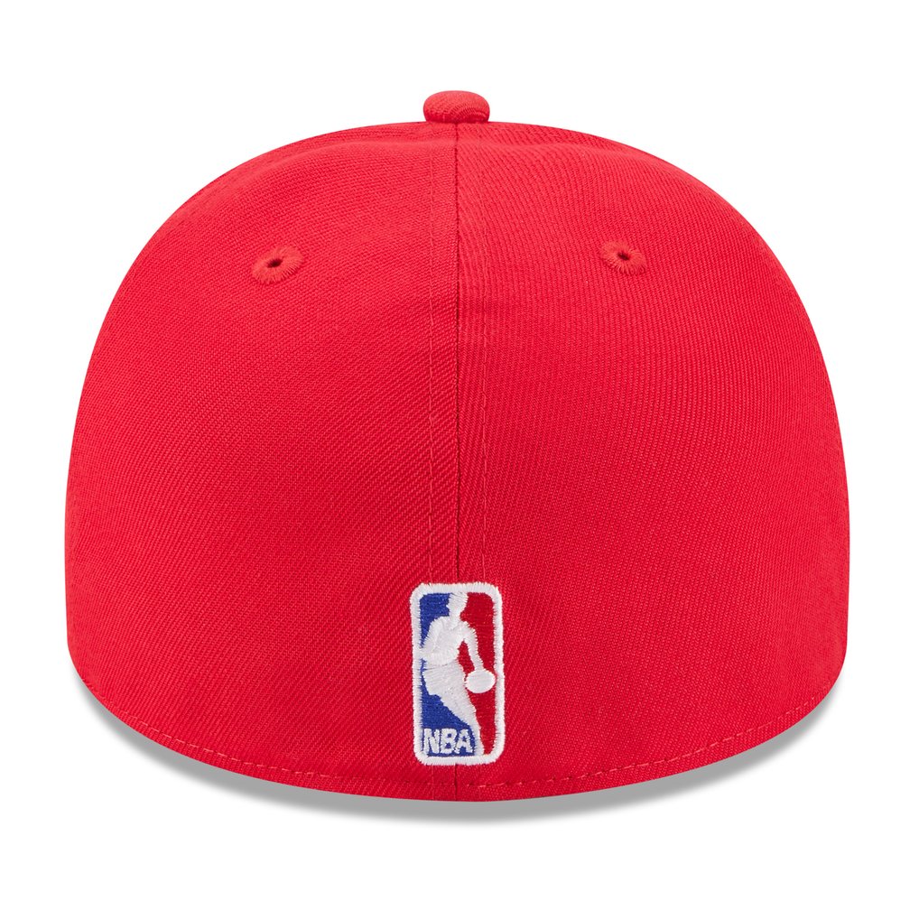 Houston Rockets New Era 2025 NBA Draft A-Frame 59FIFTY Fitted Hat - Red