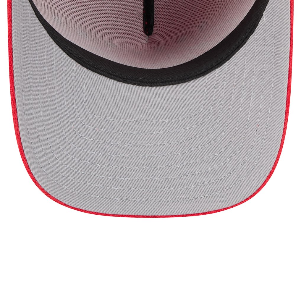 Houston Rockets New Era 2025 NBA Draft A-Frame 59FIFTY Fitted Hat - Red