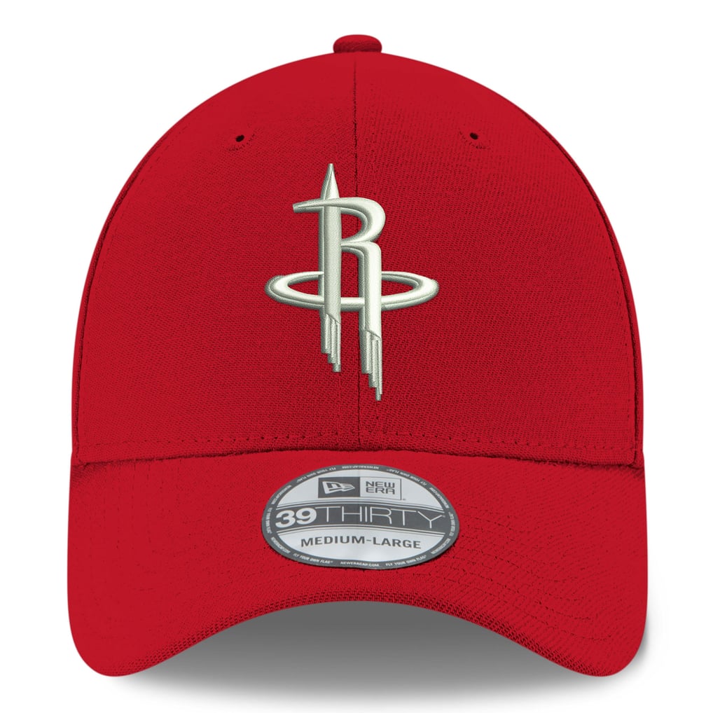 Houston Rockets New Era Team Classic 39THIRTY Flex Hat - Red
